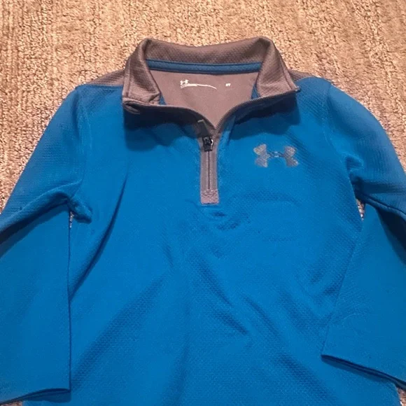 Under Armour lot. 3 long sleeve shirts and 1 pants size 3T - Picture 10 of 12